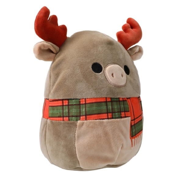 Squishmallow Patterson the Moose in Scarf 7” - Picture 2 of 5
